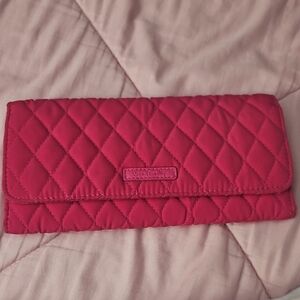 Vera Bradley Quilted Red Wallet